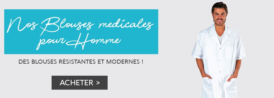 gamme de blouses médicales homme